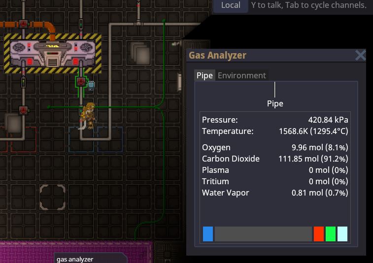 Cold gas example