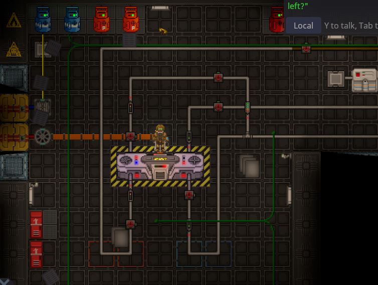 Example therm pipe setup