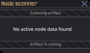 Artifact comes to a resting state after an interaction
